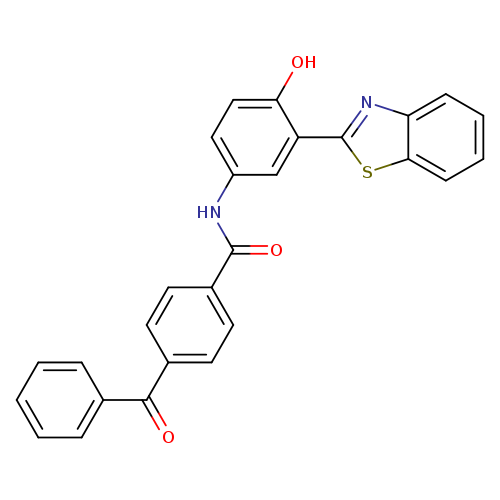 4-benzoyl-N-[3-(1,3-benzothiazol-2-yl)-4-hydroxyphenyl]benzamide