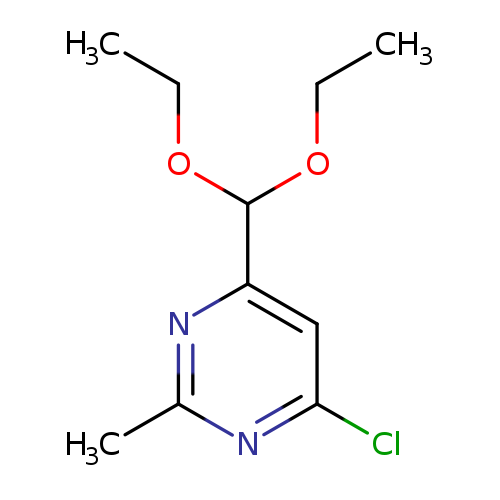 4-Chloro-6-(diethoxymethyl)-2-methylpyrimidine
