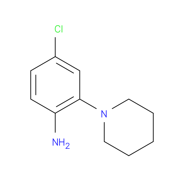 4-Chloro-2-(piperidin-1-yl)aniline