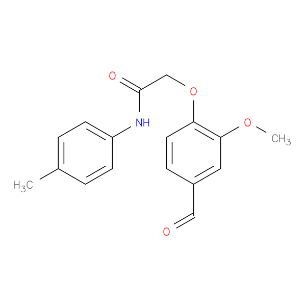 2-(4-Formyl-2-methoxyphenoxy)-N-(p-tolyl)acetamide