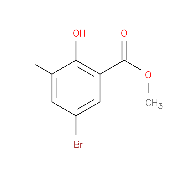 Methyl 5-bromo-2-hydroxy-3-iodobenzoate