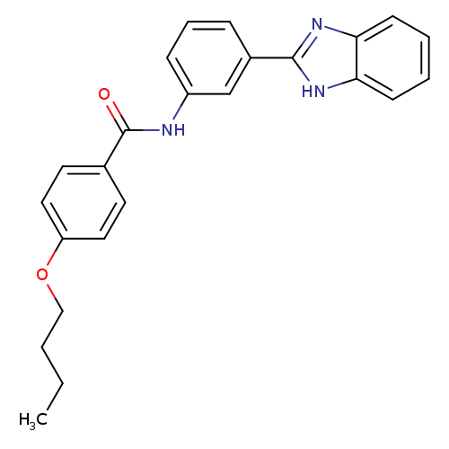 N-[3-(1H-1,3-benzodiazol-2-yl)phenyl]-4-butoxybenzamide