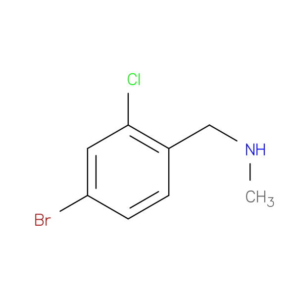 [(4-bromo-2-chlorophenyl)methyl](methyl)amine