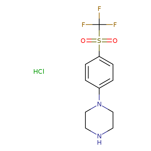 1-(4-trifluoromethanesulfonylphenyl)piperazine hydrochloride