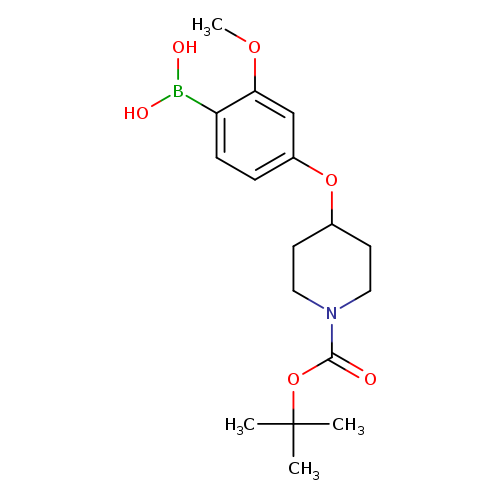 4-(1-BOC-piperidin-4-yloxy)-2-methoxyphenylboronic acid