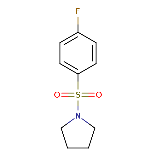 1-(4-Fluorophenylsulfonyl)pyrrolidine