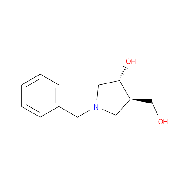 (3R,4R)-1-Benzyl-4-(hydroxymethyl)pyrrolidin-3-ol