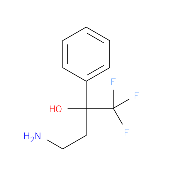 4-amino-1,1,1-trifluoro-2-phenylbutan-2-ol