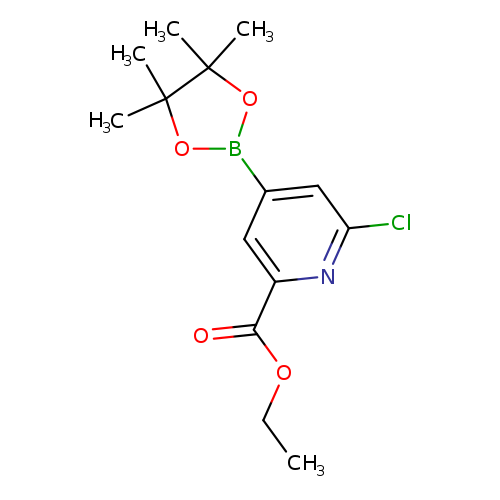 2-Chloro-6-(ethoxycarbonyl)pyridine-4-boronic acid, pinacol ester