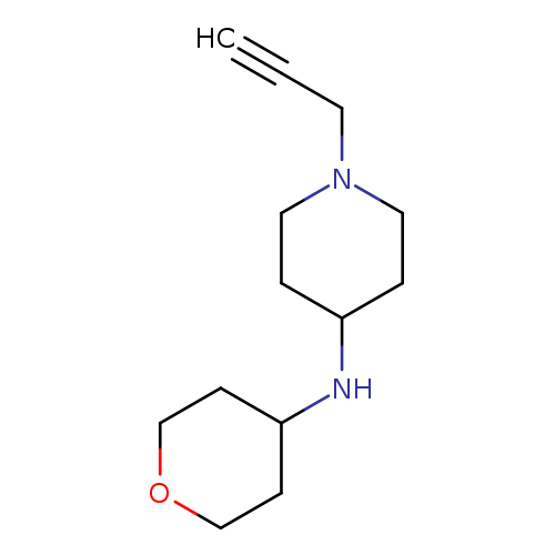 N-(oxan-4-yl)-1-(prop-2-yn-1-yl)piperidin-4-amine