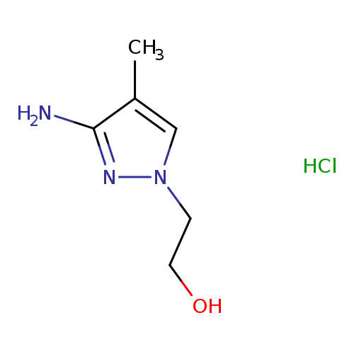 2-(3-amino-4-methyl-1H-pyrazol-1-yl)ethan-1-ol hydrochloride