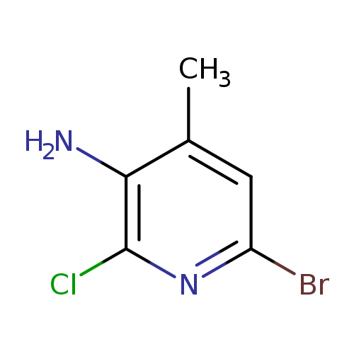 3-AMINO-6-BROMO-2-CHLORO-4-METHYLPYRIDINE