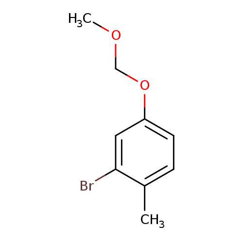 2-Bromo-4-(methoxymethoxy)-1-methyl-benzene
