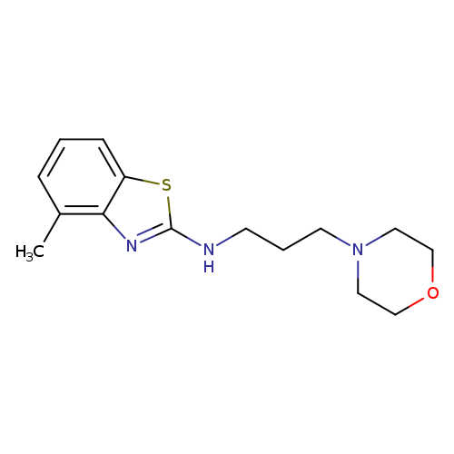 4-Methyl-n-(3-morpholin-4-ylpropyl)-1,3-benzothiazol-2-amine
