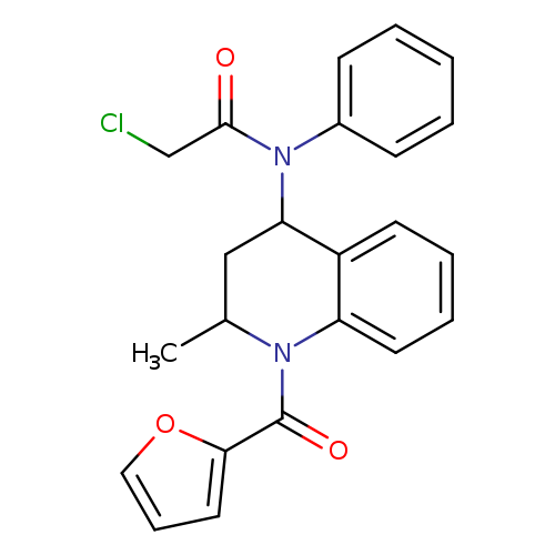 2-Chloro-n-[1-(2-furoyl)-2-methyl-1,2,3,4-tetrahydroquinolin-4-yl]-n-phenylacetamide