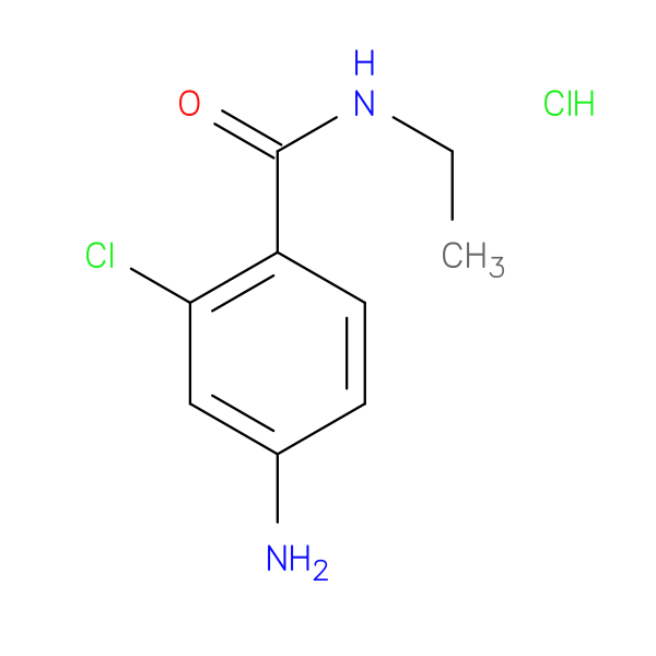 4-amino-2-chloro-N-ethylbenzamide hydrochloride