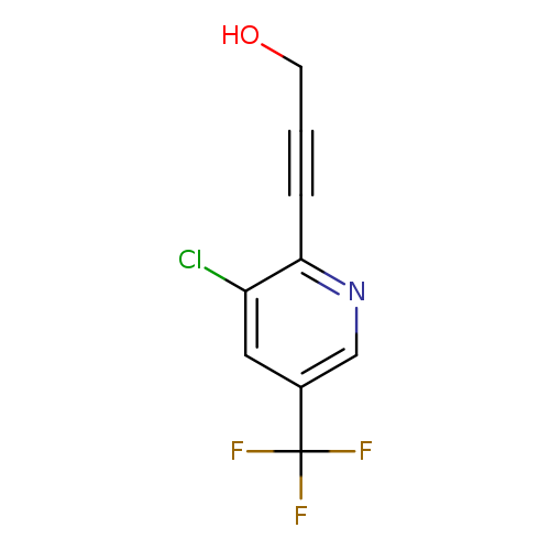 3-[3-Chloro-5-(trifluoromethyl)-2-pyridinyl]-2-propyn-1-ol