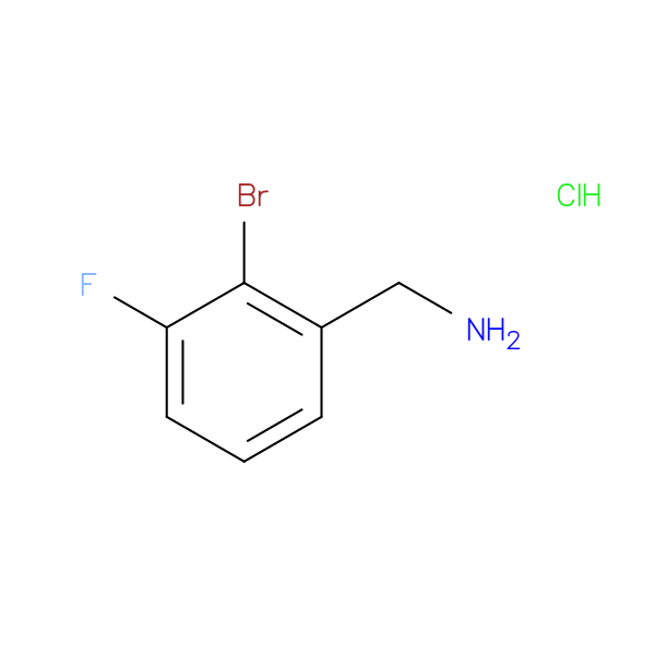 (2-Bromo-3-fluorophenyl)methanamine hydrochloride