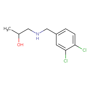 1-{[(3,4-dichlorophenyl)methyl]amino}propan-2-ol