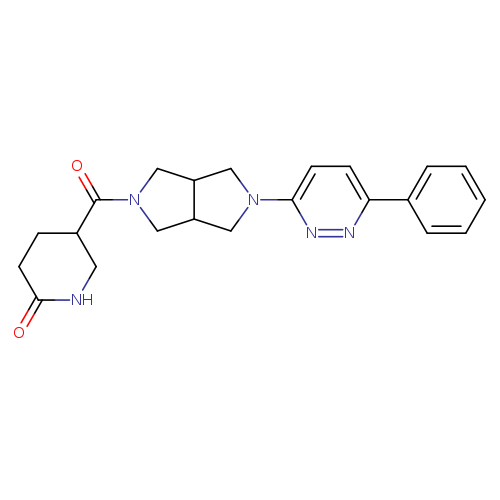 5-[5-(6-phenylpyridazin-3-yl)-octahydropyrrolo[3,4-c]pyrrole-2-carbonyl]piperidin-2-one