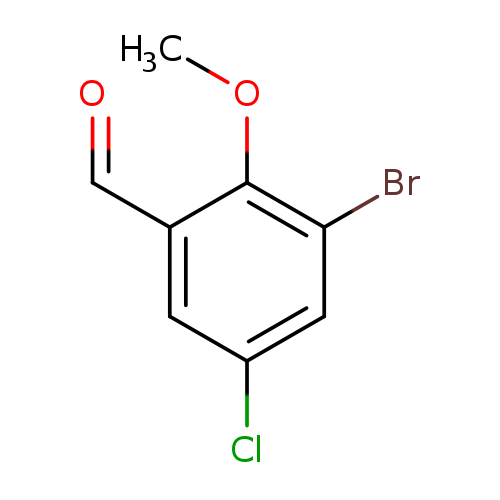 3-Bromo-5-chloro-2-methoxybenzaldehyde