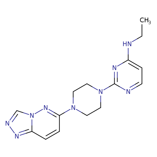 N-ethyl-2-(4-{[1,2,4]triazolo[4,3-b]pyridazin-6-yl}piperazin-1-yl)pyrimidin-4-amine