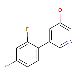 5-(2,4-Difluorophenyl)-3-hydroxypyridine