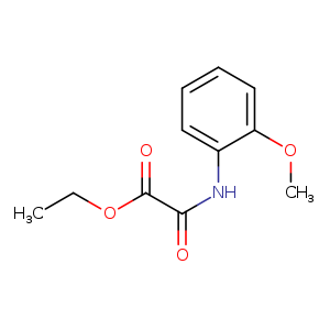 Acetic acid, [(2-methoxyphenyl)amino]oxo-, ethyl ester