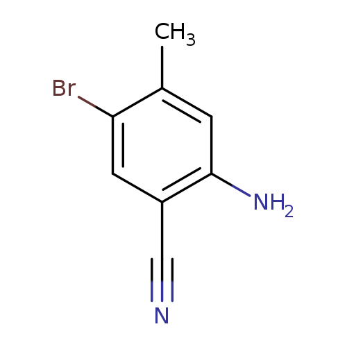 2-amino-5-bromo-4-methylbenzonitrile