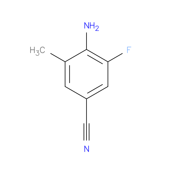 Benzonitrile, 4-amino-3-fluoro-5-methyl-