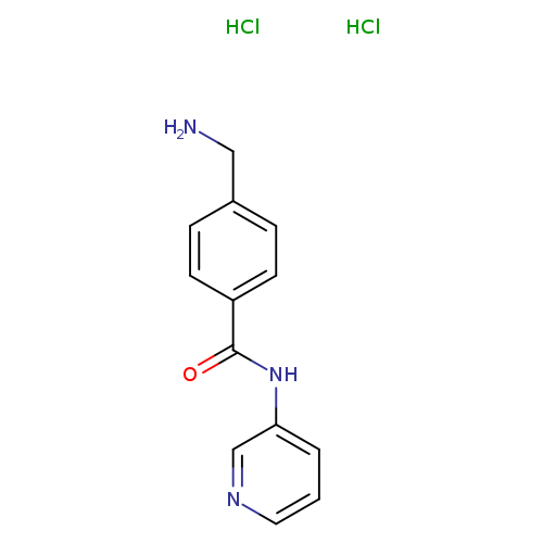 4-(aminomethyl)-N-(pyridin-3-yl)benzamide dihydrochloride