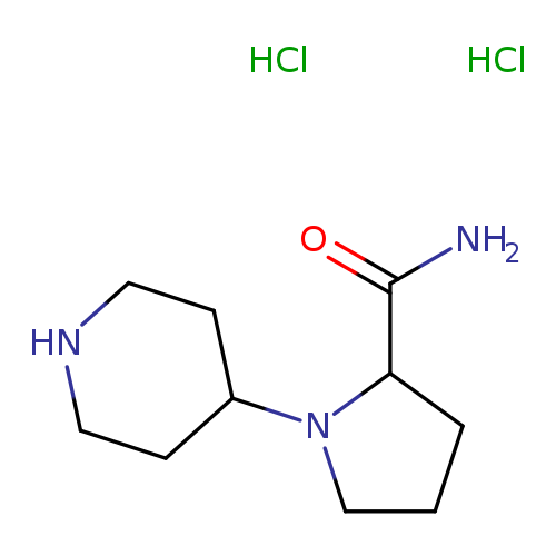 1-(Piperidin-4-yl)pyrrolidine-2-carboxamide dihydrochloride