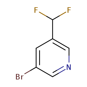 Pyridine, 3-bromo-5-(difluoromethyl)-