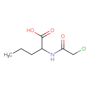 Chloroacetyl-dl-norvaline
