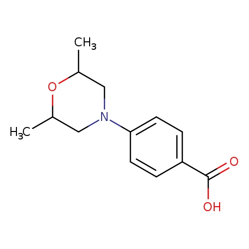 4-(2,6-dimethylmorpholin-4-yl)benzoic acid