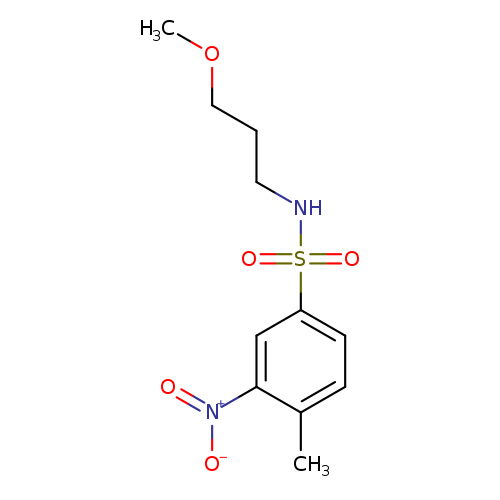 N-(3-Methoxypropyl)-4-methyl-3-nitrobenzenesulfonamide