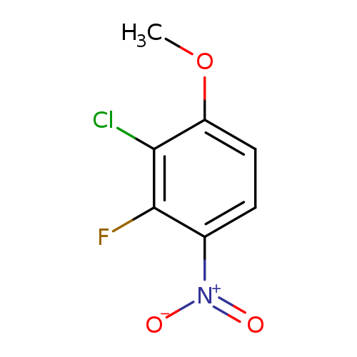 2-Chloro-3-fluoro-1-methoxy-4-nitrobenzene