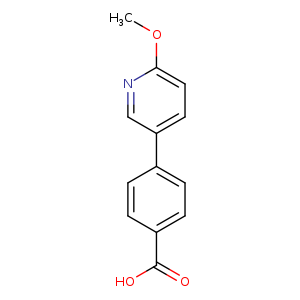 4-(6-Methoxypyridin-3-yl)benzoic acid