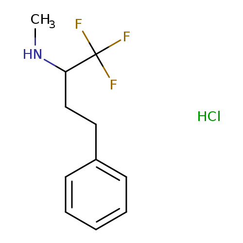 methyl(1,1,1-trifluoro-4-phenylbutan-2-yl)amine hydrochloride