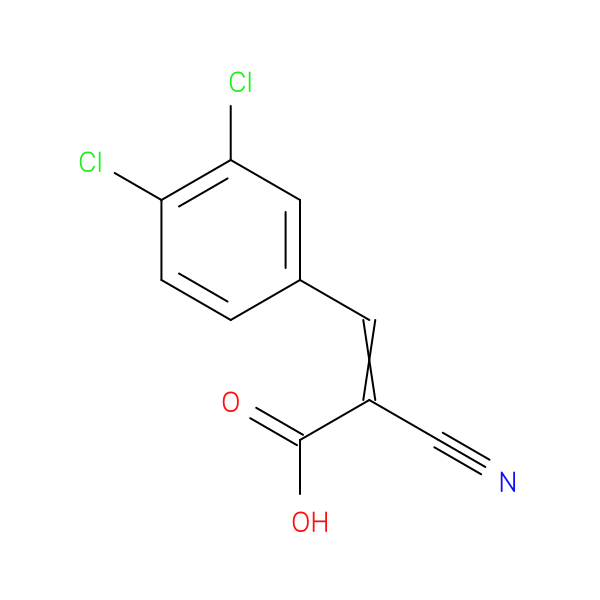 2-cyano-3-(3,4-dichlorophenyl)prop-2-enoic acid