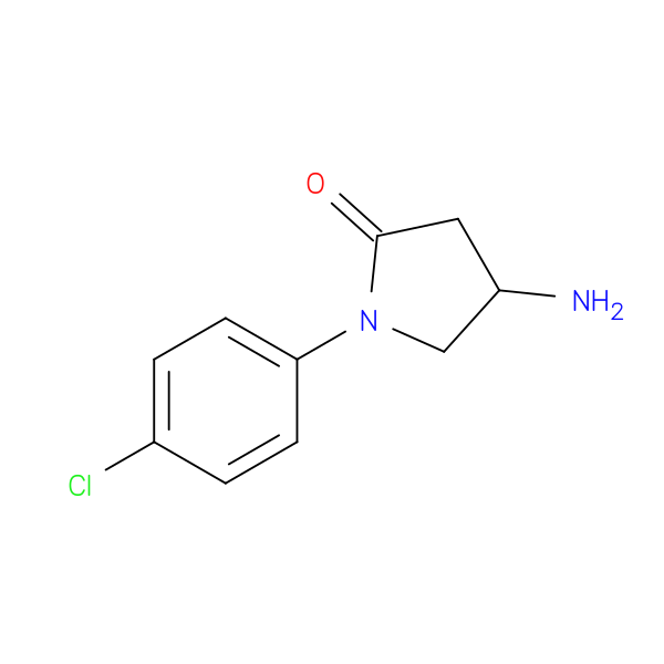 4-Amino-1-(4-chlorophenyl)pyrrolidin-2-one hydrochloride