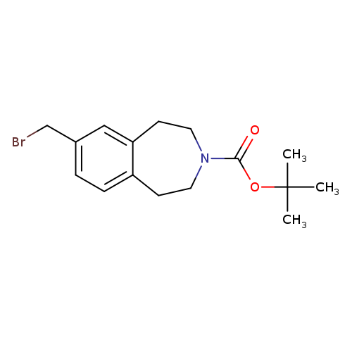 tert-butyl 7-(bromomethyl)-2,3,4,5-tetrahydro-1H-3-benzazepine-3-carboxylate
