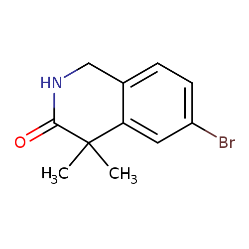 6-bromo-4,4-dimethyl-1,2,3,4-tetrahydroisoquinolin-3-one