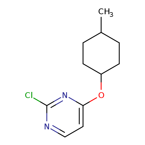 2-chloro-4-((4-methylcyclohexyl)oxy)pyrimidine, Mixture of diastereomers