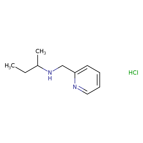 N-(2-pyridinylmethyl)-2-butanamine hydrochloride