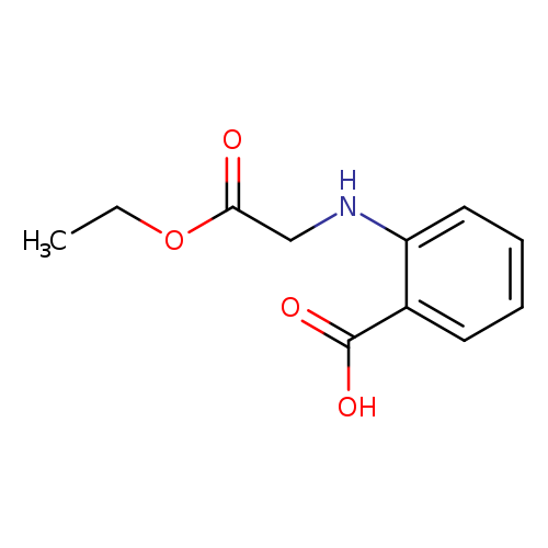 2-[(2-Ethoxy-2-oxoethyl)amino]benzoic acid