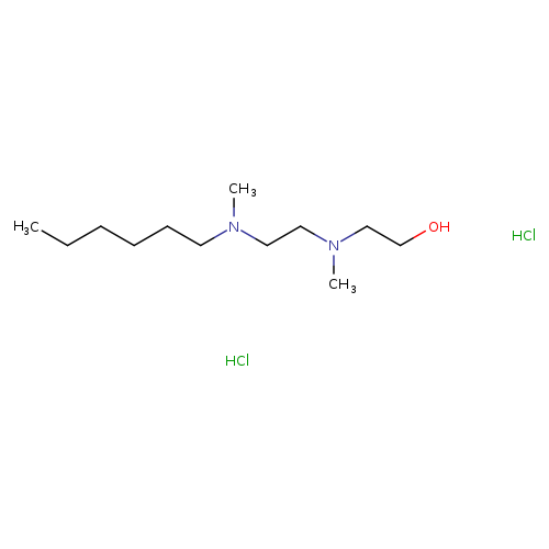 2-({2-[hexyl(methyl)amino]ethyl}(methyl)amino)ethan-1-oldihydrochloride