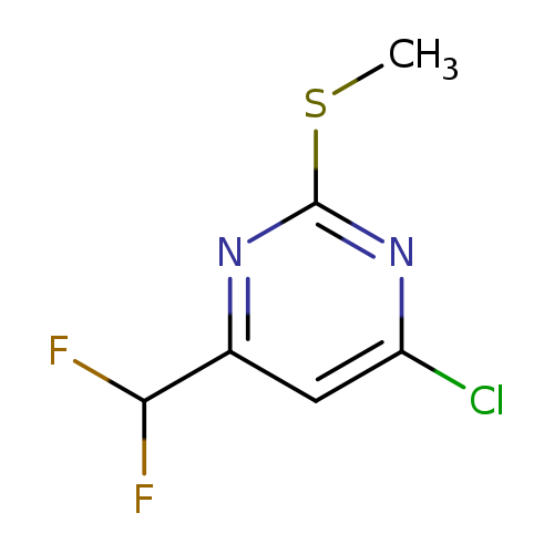 4-Chloro-6-(difluoromethyl)-2-(methylthio)pyrimidine