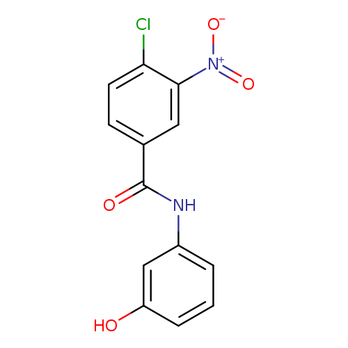 4-Chloro-n-(3-hydroxyphenyl)-3-nitrobenzamide