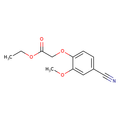 Ethyl 2-(4-cyano-2-methoxyphenoxy)acetate
